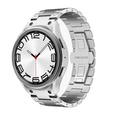 Stainless Steel Strap for Samsung Galaxy Watch 7/6/5 – Butterfly Clasp